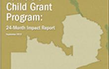 Zambia Child Grant report cover