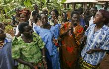 Women's group in Uganda